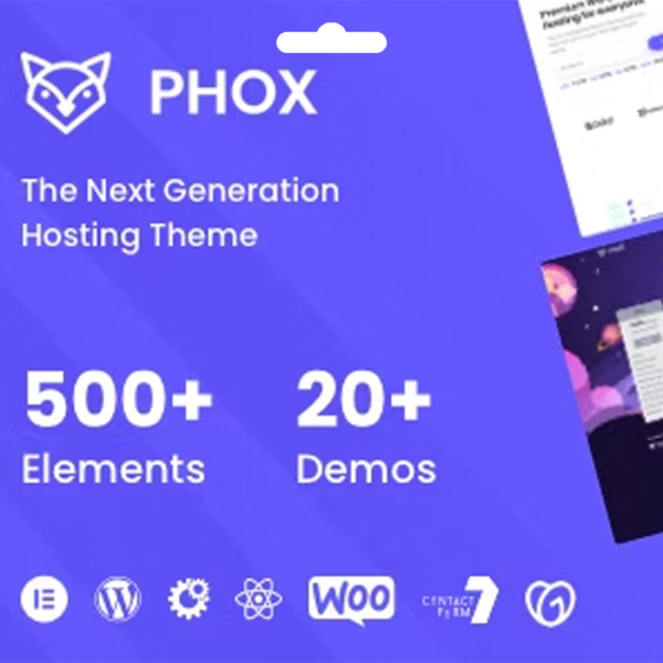 Phox WordPress Hosting Theme